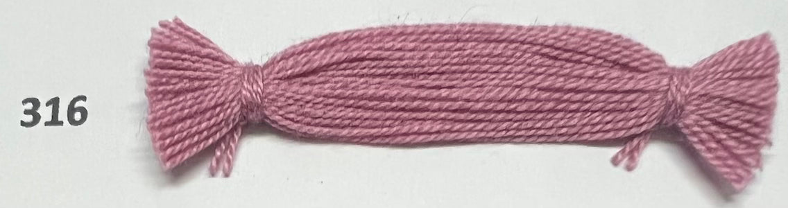 Madeja Rayón en Color Rosado