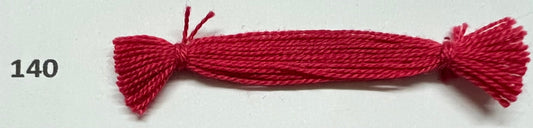 Madeja Rayón en Color Rojo
