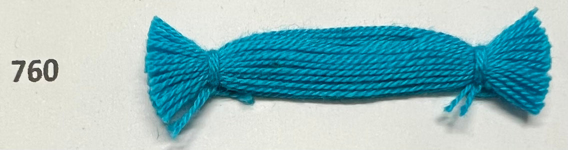 Madeja Rayón en Color Azul